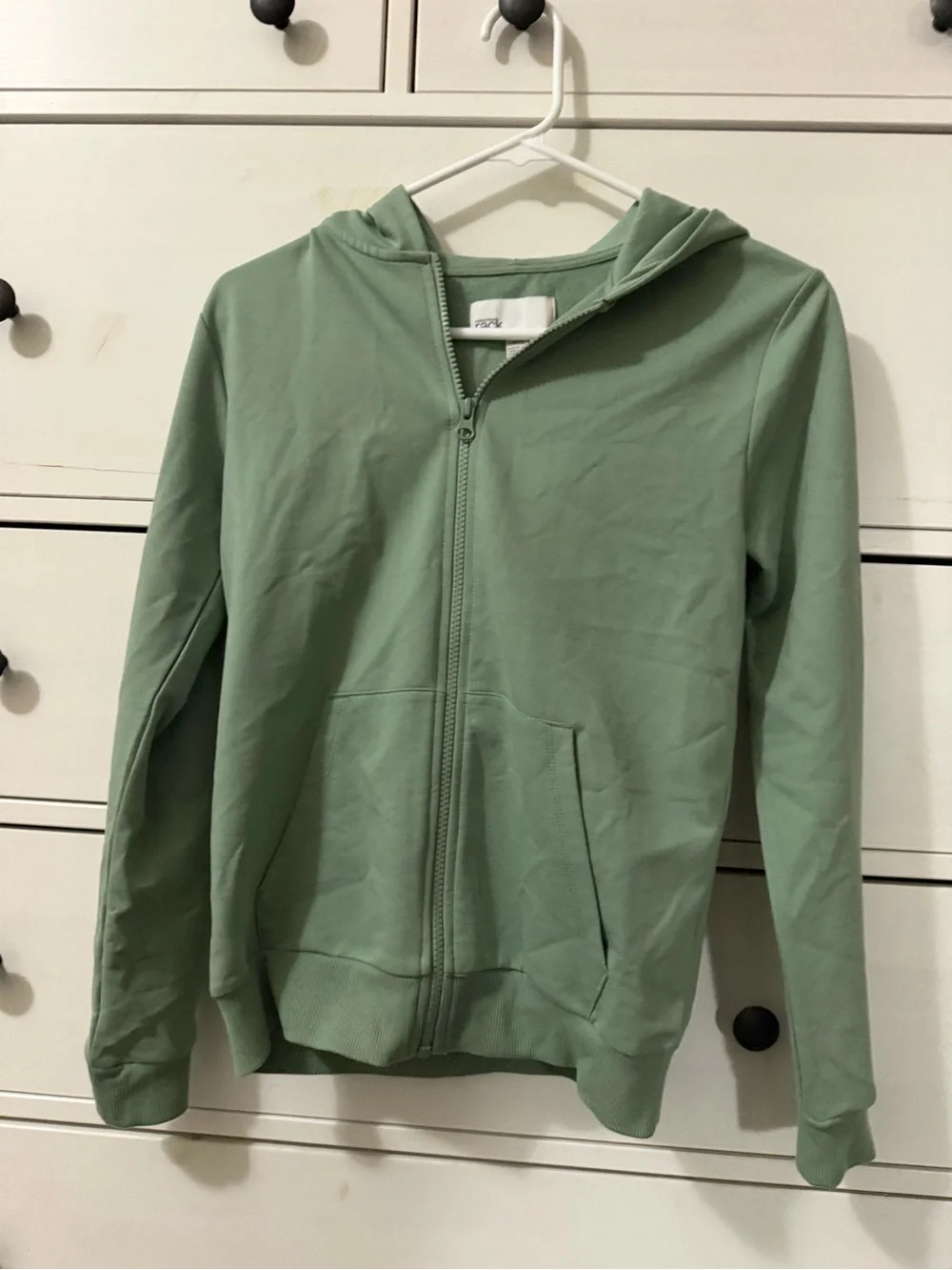 Nordstrom Kids Mint Green Zip-Up Hooded Jacket